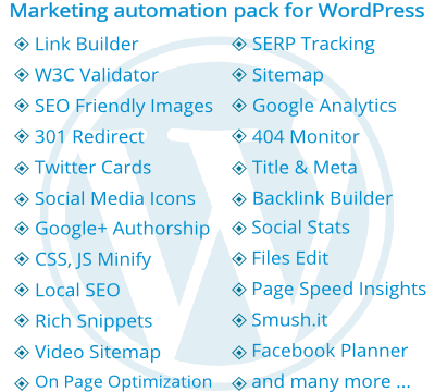 Marketing automation for WordPress site professional marketing automation service for existing WordPress website